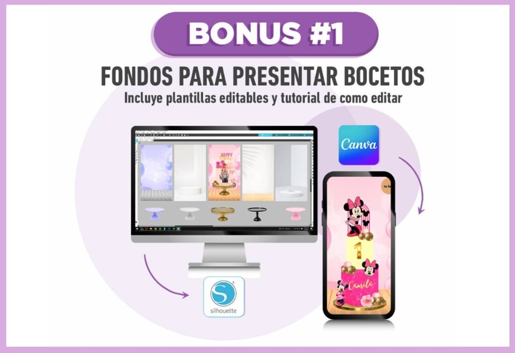 opinion bonus curso bocetos digitales diseño de pasteles y cake toppers pasteleria digital