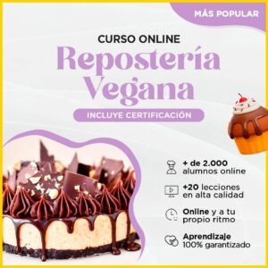 opiniones curso reposteria vegana online