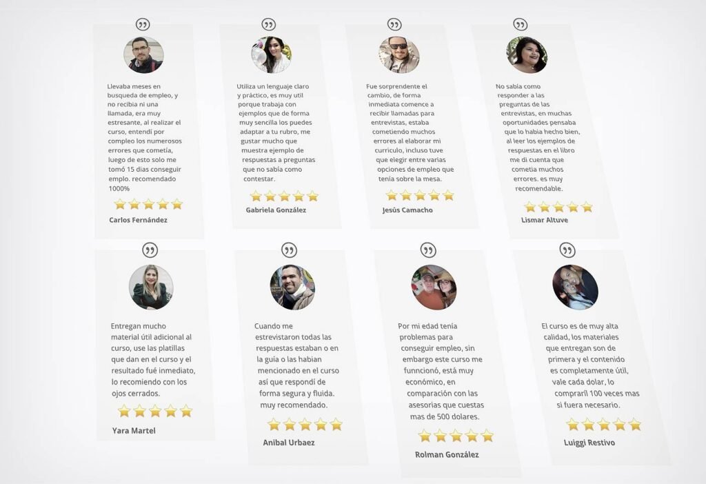 testimonios curso potenciador de empleabilidad
