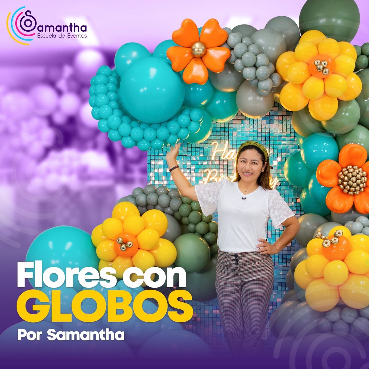 Opinión Flores con Globos por Samantha